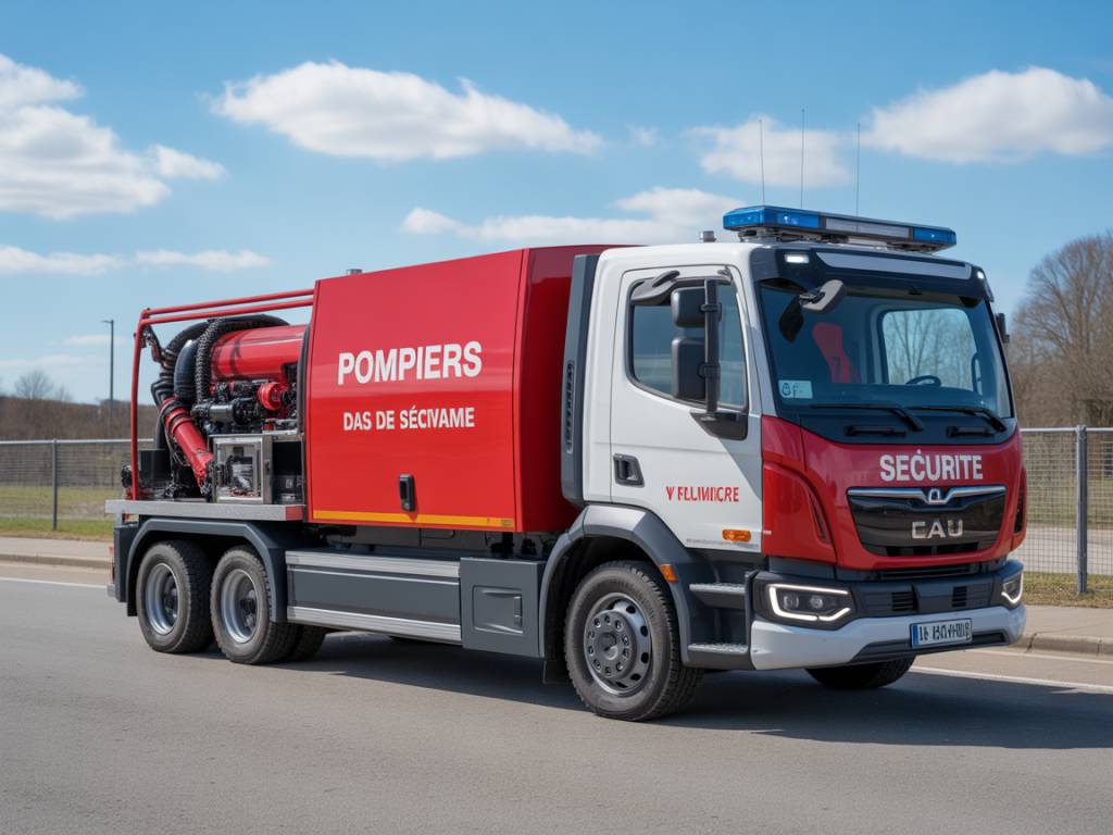 Camion de pompiers autonome : innovation au service de la sécurité